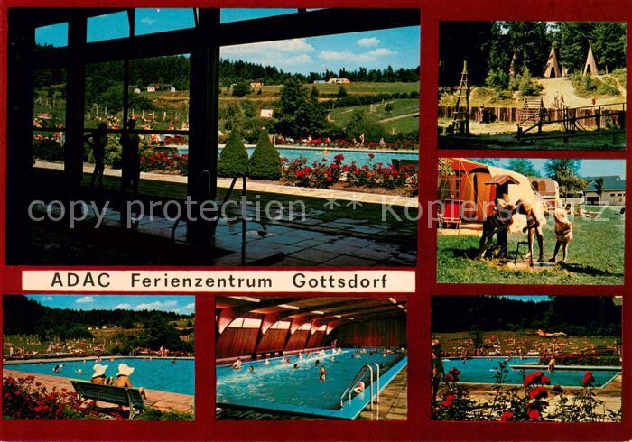 Gottsdorf Niederbayern ADAC Ferienzentrum Camping Schwimmbad