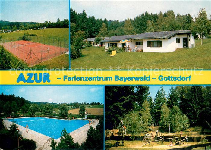 Gottsdorf Niederbayern AZUR Ferienzentrum Bayerwald Tennis