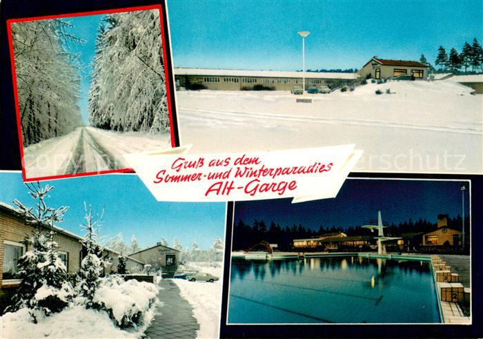 Alt Garge Waldbad Restaurant Schwimmbad