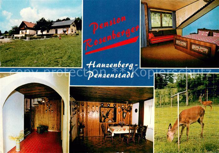 Hauzenberg Niederbayern Pension Rosenberger Wild