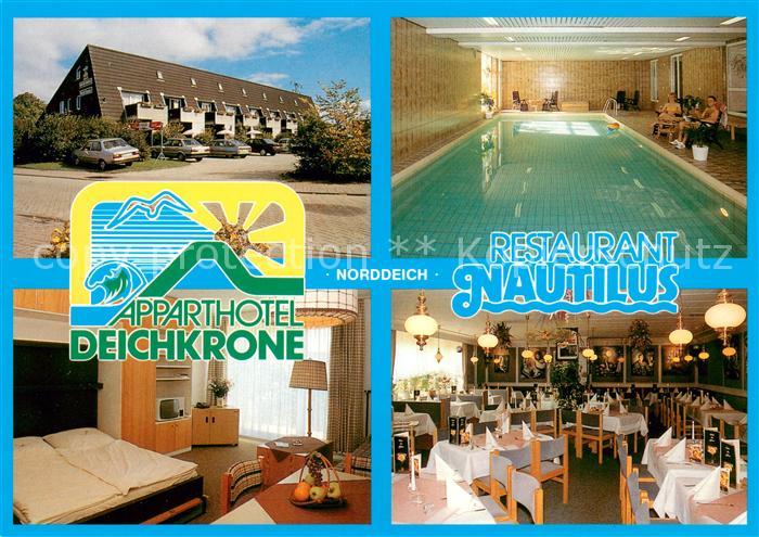 Norden Norddeich Ostfriesland Apparthotel Deichkrone