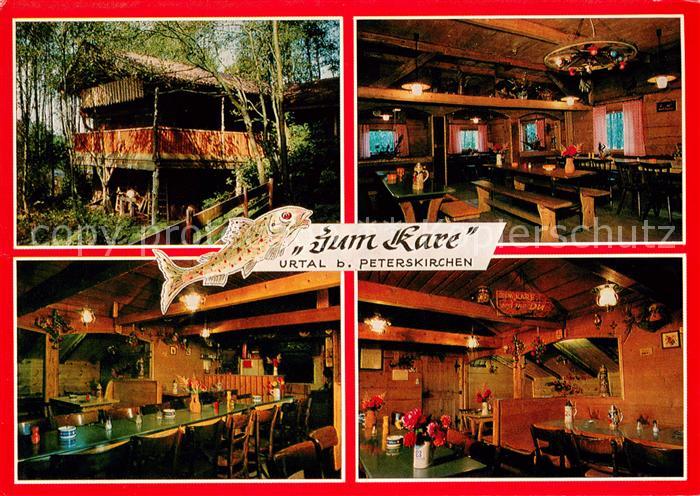 Peterskirchen Oberbayern Fischerh?tte Forellenzucht zum Kare