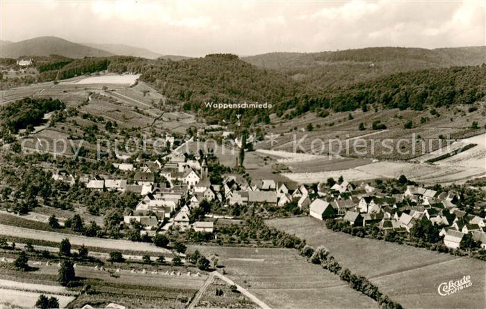 Bergzabern Bad Fliegeraufnahme mit Altromantischer Wappenschmiede