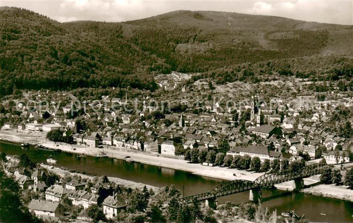 Eberbach Neckar Fliegeraufnahme