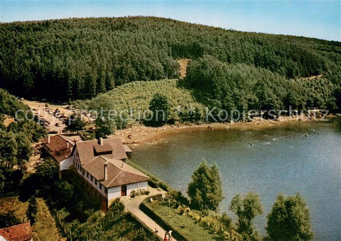 Eiswoog Gasthof Forelle Fliegeraufnahme