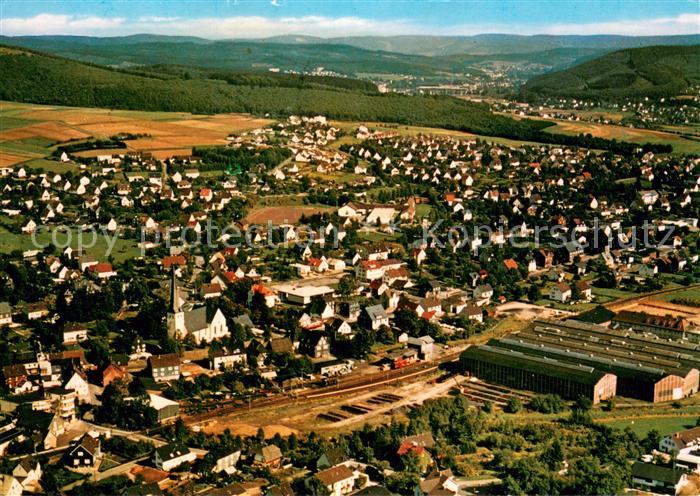 Kreuztal Westfalen Fliegeraufnahme