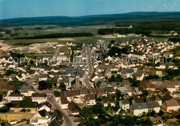 Morbach Hunsrueck Fliegeraufnahme