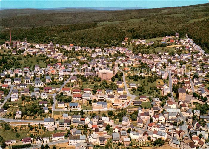 Hillscheid Westerwald Fliegeraufnahme