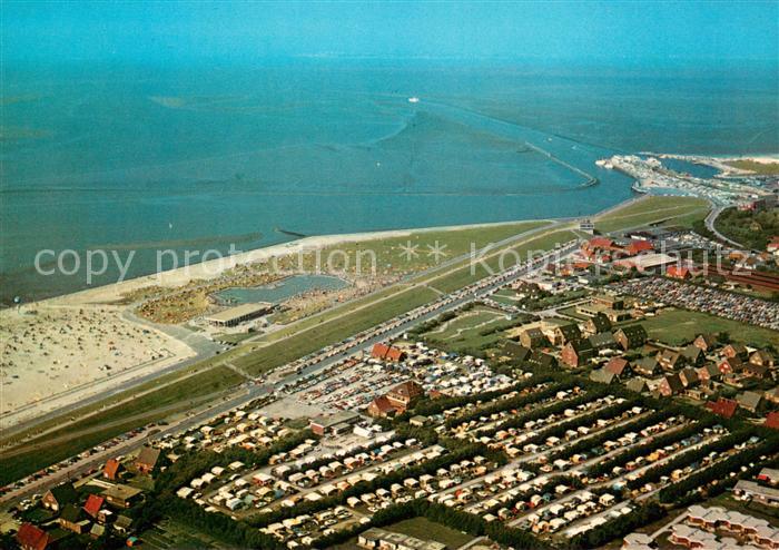 Norddeich Ostfriesland Fliegeraufnahme