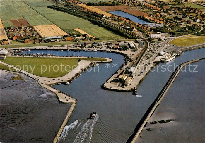 Norddeich Ostfriesland Fliegeraufnahme Norddeich Mole