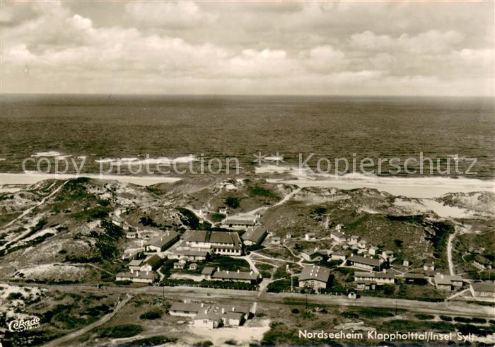 SYLT Insel Schleswig-Holstein Nordseeheim Klappholttal Fliegeraufnahme