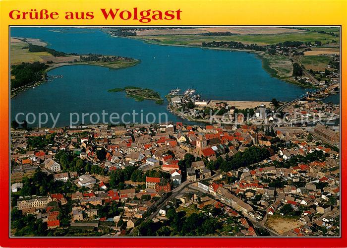 Wolgast Mecklenburg-Vorpommern Fliegeraufnahme