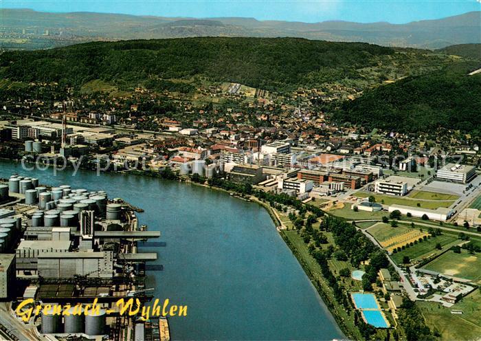 Grenzach-Wyhlen Fliegeraufnahme