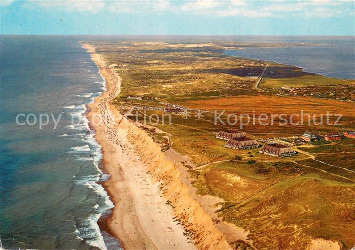 Kampen Sylt Fliegeraufnahme