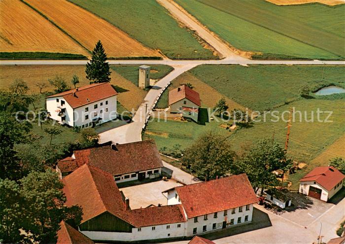 Zaundorf Vilshofen Niederbayern Gasthaus Paul Stanek Fliegeraufnahme