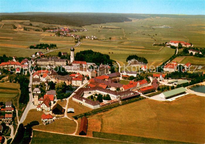 Ursberg Kloster und Anstalten Fliegeraufnahme
