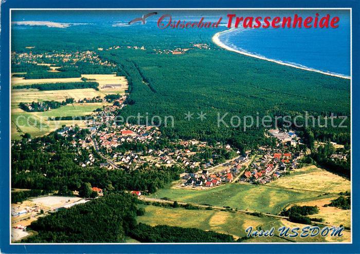 Trassenheide Usedom Fliegeraufnahme