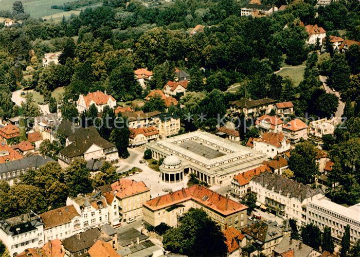 Bad Pyrmont Fliegeraufnahme Kuranlagen
