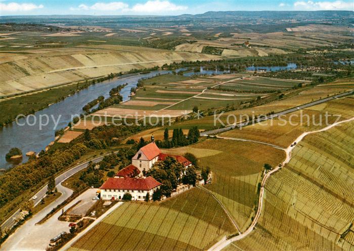 Vogelsburg Volkach Fliegeraufnahme Mainpartie