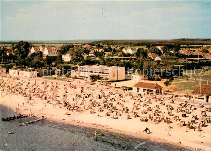 Kellenhusen Ostseebad Fliegeraufnahme mit Strand und Kurmittelhaus