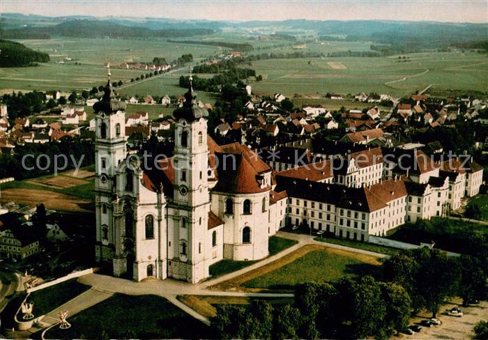 Ottobeuren Benediktinerabtei Basilika Ottobeuren Fliegeraufnahme