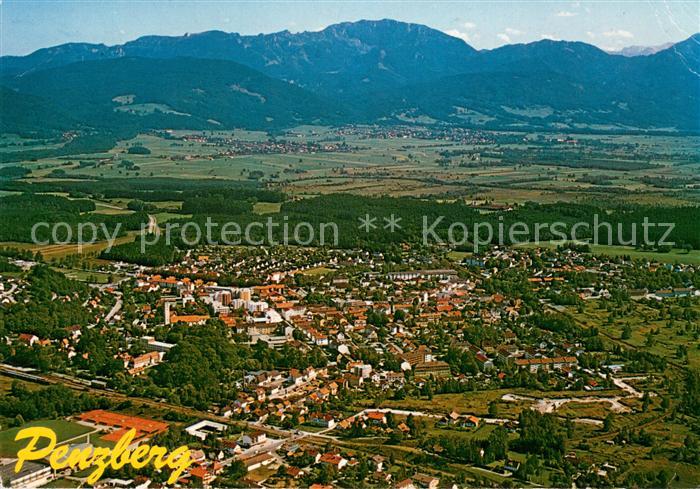 Penzberg Fliegeraufnahme