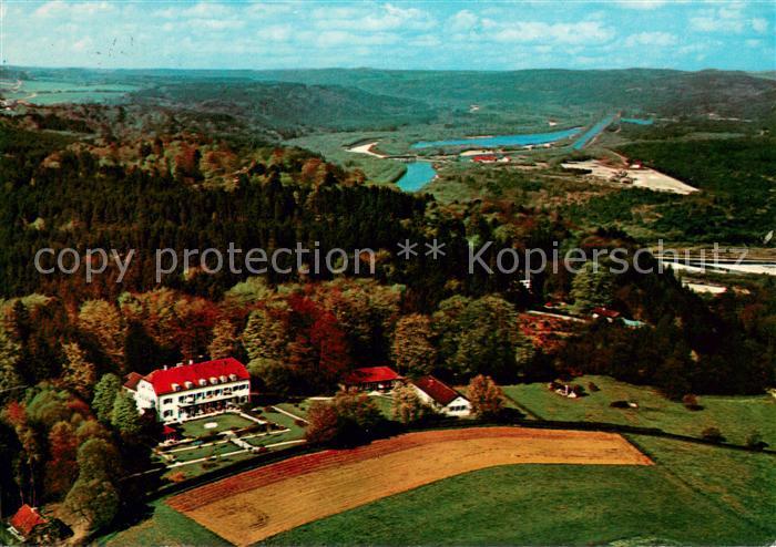 Dorfen Wolfratshausen Fliegeraufnahme mit AWO Muettergenesungsheim Buchenwinkel