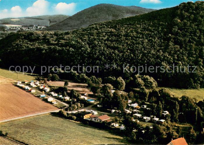 Brungershausen Camping Dammhammer Fliegeraufnahme