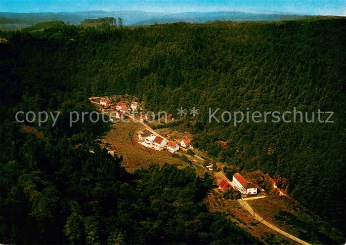 Schwarzbach Johanniskreuz Pension Haus Langguth Fliegeraufnahme