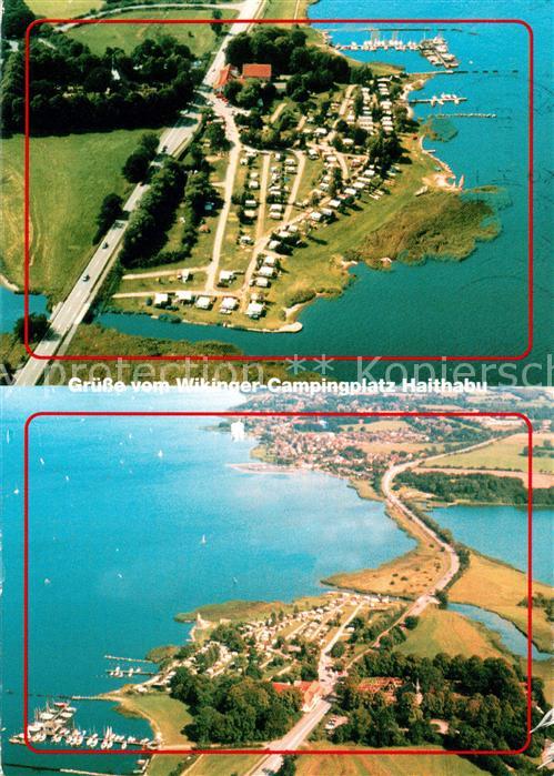 Haddeby Wikinger Campingplatz Haithabu Fliegeraufnahmen