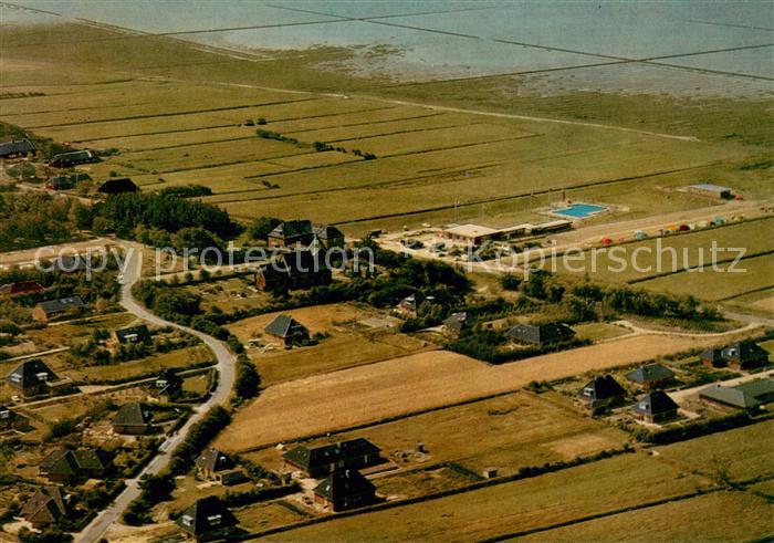 Schobuell Husum Luftkurort an der Nordsee Fliegeraufnahme