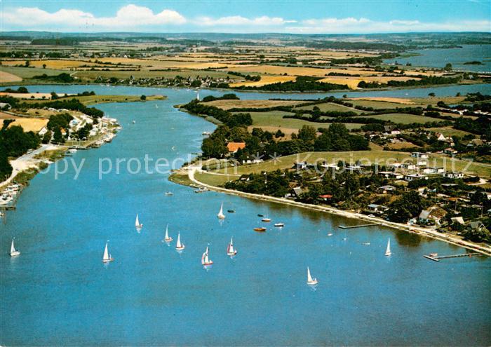 Missunde Die Schlei Fliegeraufnahme