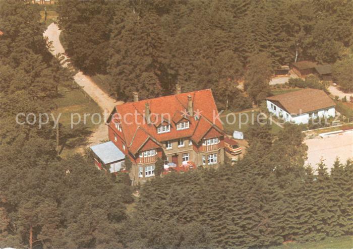 Bockum Lueneburg Haus Hohentann Pension Kirsch Fliegeraufnahme