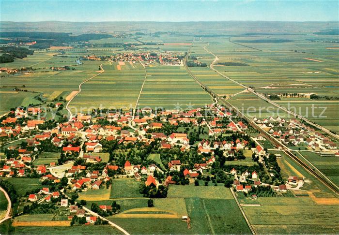 Westendorf Donauwoerth Fliegeraufnahme