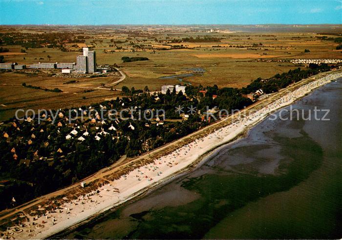 Kalifornien Ostseebad mit Ferienzentrum Holm Fliegeraufnahme