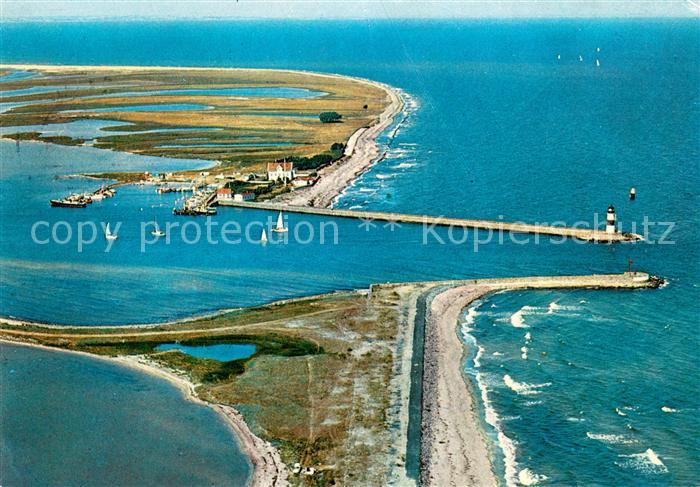 Schleswig Holstein Schleimuendung Leuchtturm Fliegeraufnahme