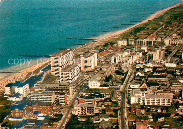 Westerland Sylt Nordseeheilbad Fliegeraufnahme