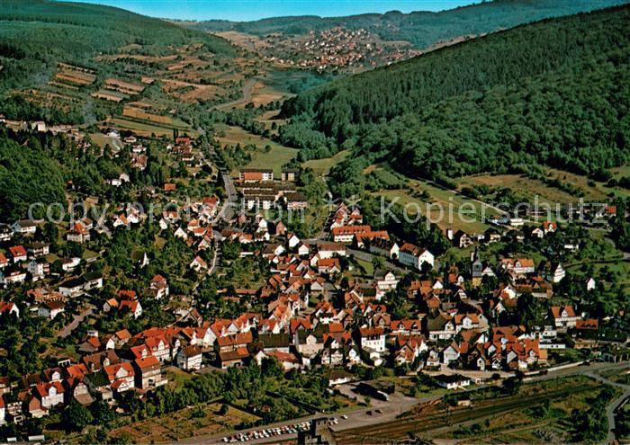 Helsa Luftkurort Naturpark Meissner Kaufunger Wald Fliegeraufnahme