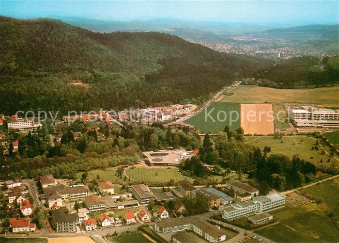 Reinhardshausen Klinik und Kurpark Fliegeraufnahme