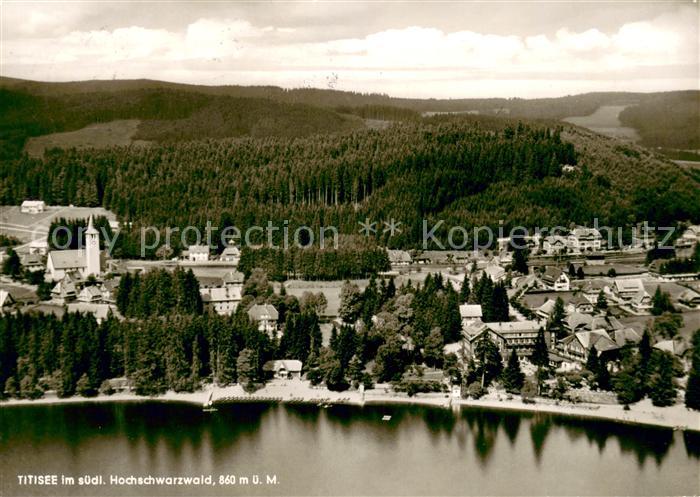 TITISEE Schwarzwald BW Schwarzwald Fliegeraufnahme
