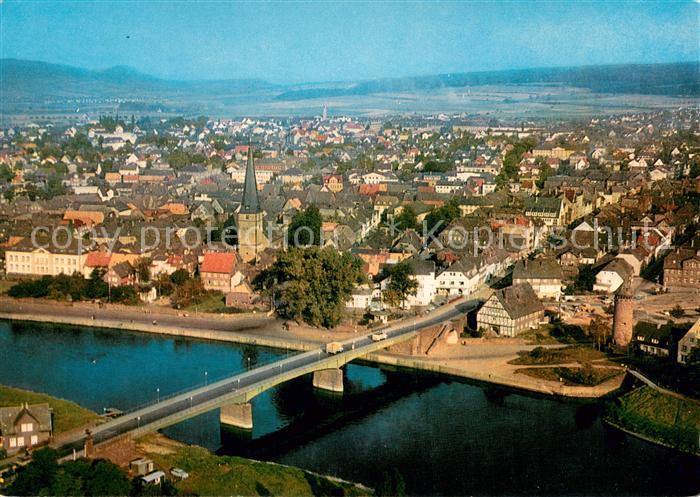 Holzminden Weser Fliegeraufnahme