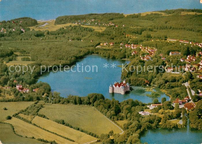 Gluecksburg Ostseebad Wasserschloss Campingplatz Schwennau Flensburger Foerde Fl