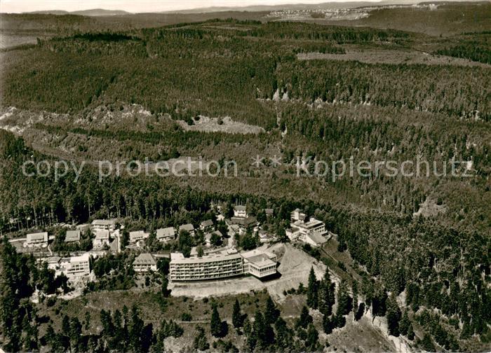 Bad Wildbad Sommerberg Kurort im Schwarzwald Fliegeraufnahme