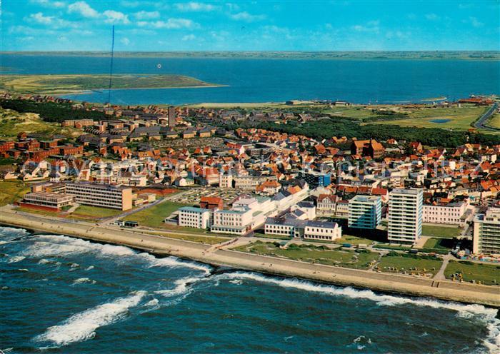 Norderney Nordseebad Kaiserstrasse Hotels Fliegeraufnahme