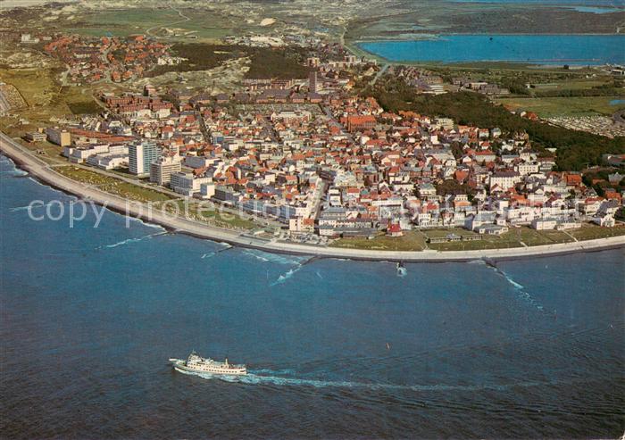 Norderney Nordseebad Nordseeinsel Fliegeraufnahme