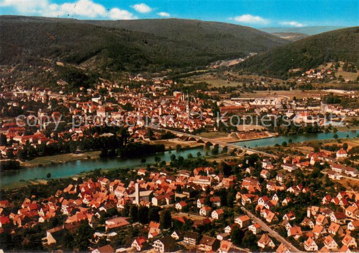 Lohr Main Naturpark Spessart Fliegeraufnahme