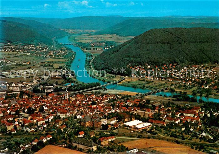 Lohr Main Naturpark Spessart Fliegeraufnahme