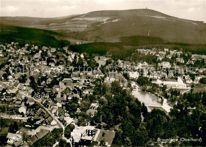 Braunlage Harz Fliegeraufnahme