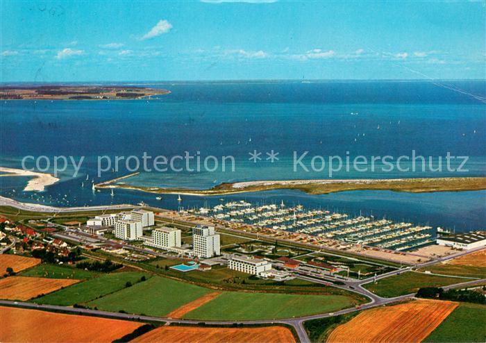 Wendtorf Marina Hotels Ostseekueste Fliegeraufnahme