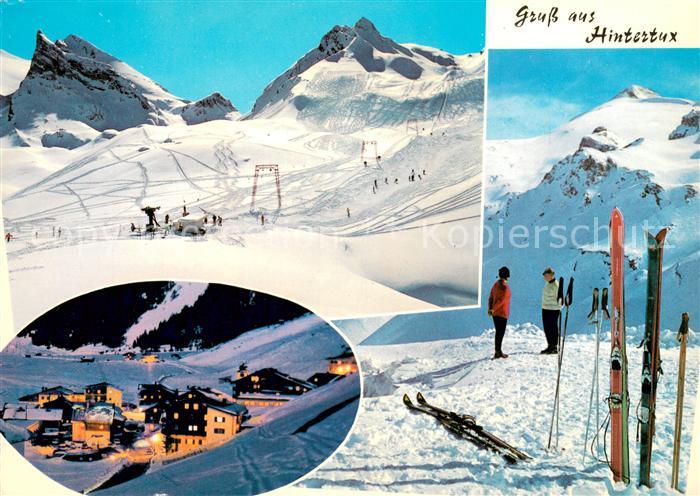 Hintertux Zillertal Schigebiet Sommerbergalm Mondnacht Tuxerjoch Blick gegen Olp